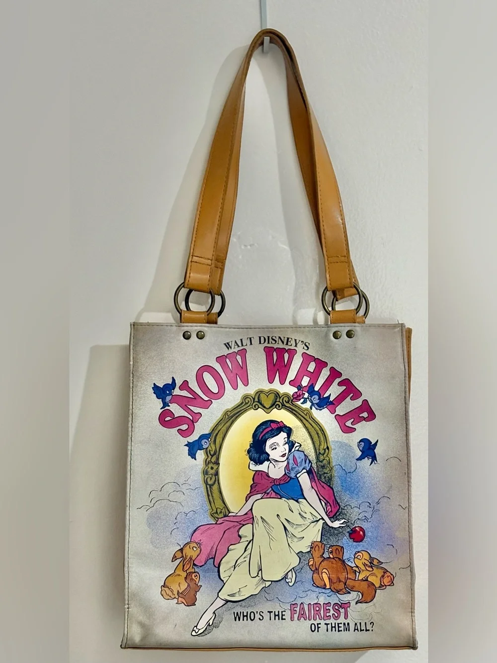 Vintage Disney Snow White PVC Tote – Outstanding Graphics
